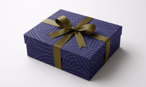Minimal Luxury Gift Box Mockup