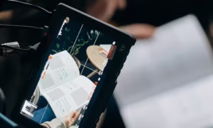 Capture Reading Book Mockup